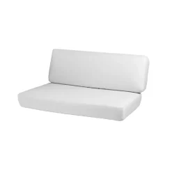 Cojín para sofá Savannah, 2 plazas Natté white, izquierdo*Cane-line Online