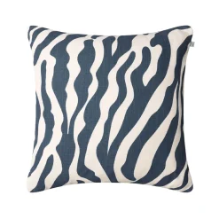 Cojín Zebra Outdoor 50x50 cm, Blue/off white, 50 cm*Chhatwal & Jonsson Sale