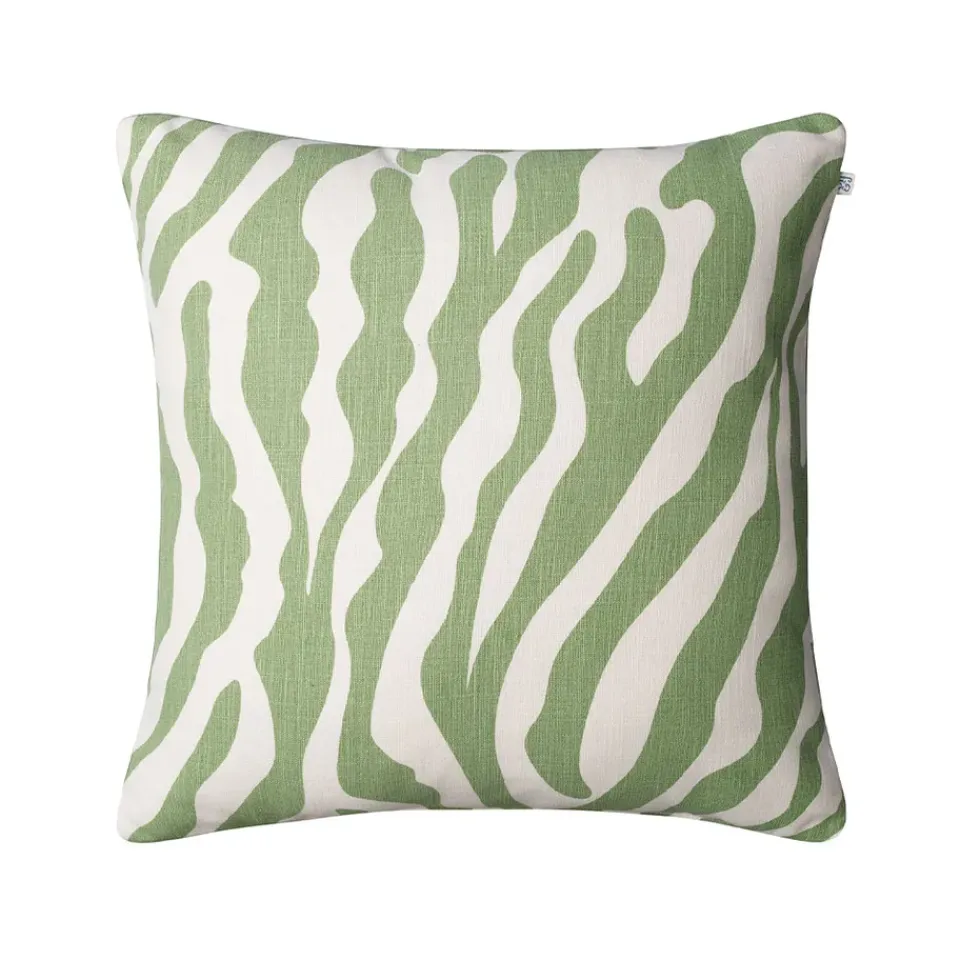 Cojín Zebra Outdoor 50x50 cm, Sage/off white, 50 cm*Chhatwal & Jonsson Clearance