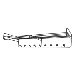 Colgador Bill Hat rack L, Negro-marrón oscuro*Maze Hot