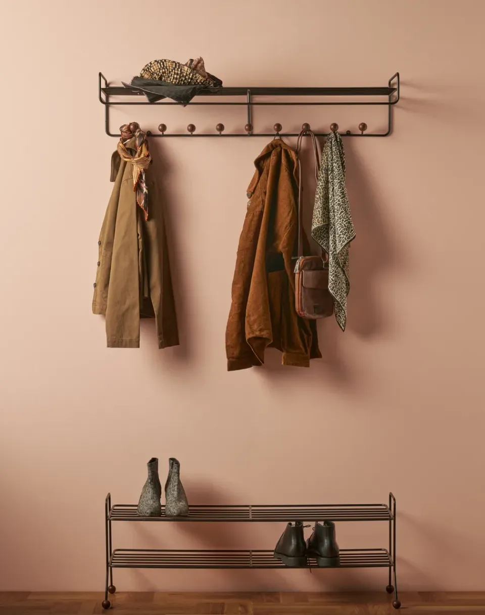 Colgador Bill Hat rack L, Negro-marrón oscuro*Maze Hot