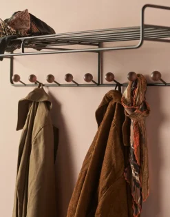 Colgador Bill Hat rack L, Negro-marrón oscuro*Maze Hot
