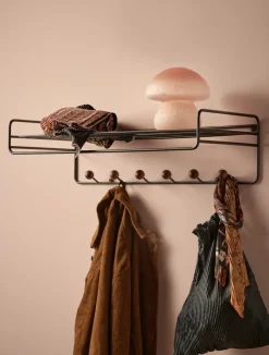 Colgador Bill Hat rack, Negro-marrón oscuro*Maze Best