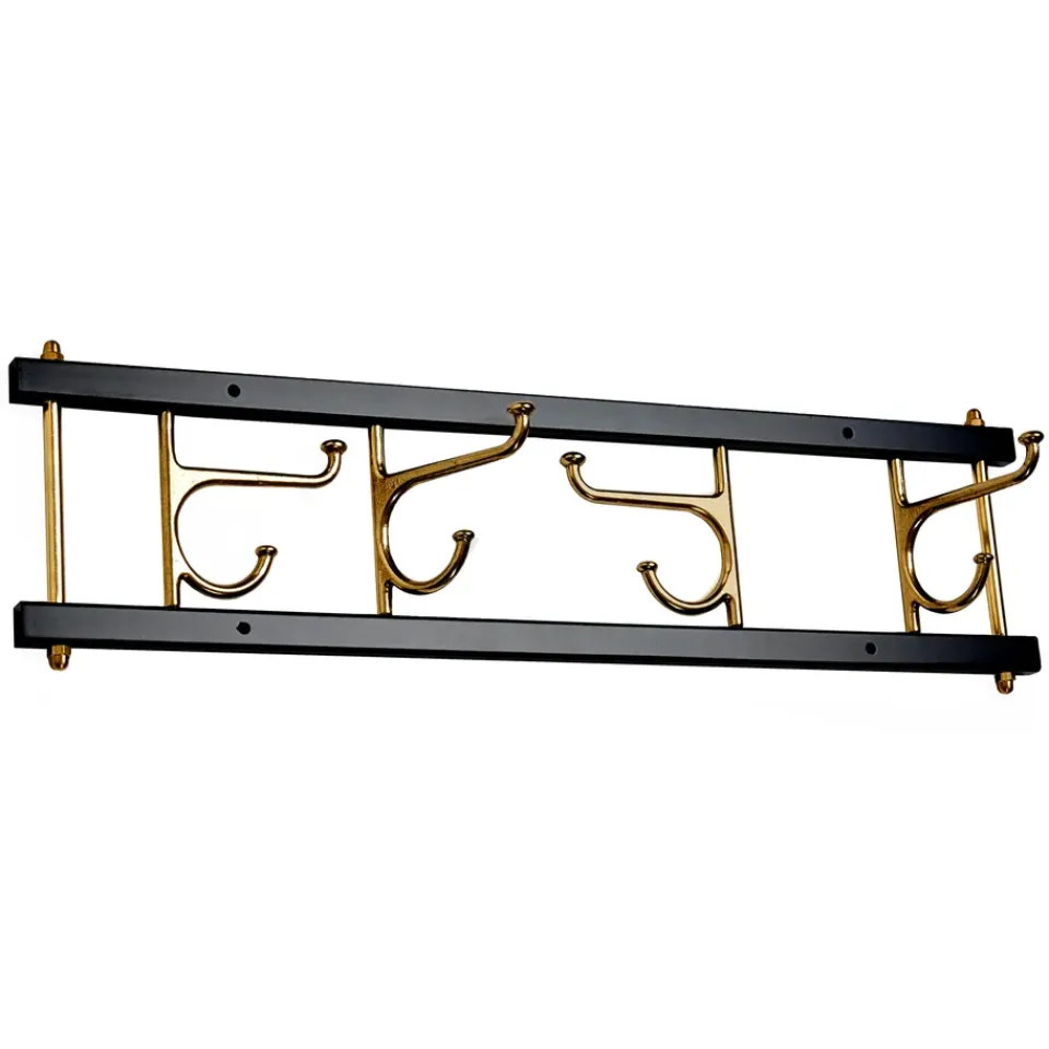 Colgador Dekorativ de 4 ganchos Maxi 4, -latón*Essem Design Best