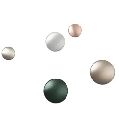 Colgador metal The Dots 5 cm, Dark green*Muuto Hot