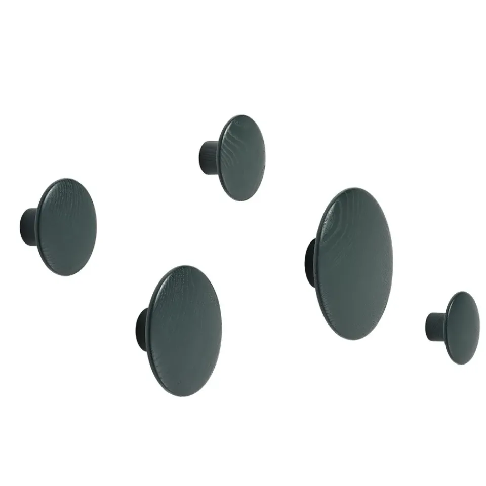 Colgador The Dots dark green, XS*Muuto Outlet