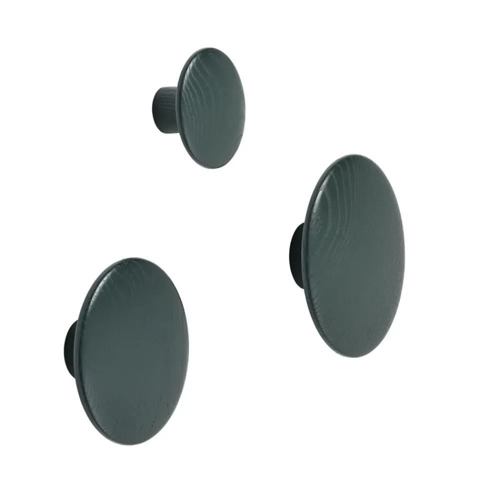 Colgador The Dots dark green, Small*Muuto New