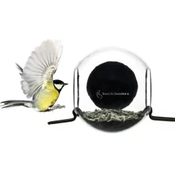 Comedero pájaros de ventosa, plástico reciclado*Born In Sweden Clearance