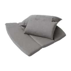 Conjunto de cojines para Butaca Lounge Breeze respaldo alto, Natté taupe*Cane-line