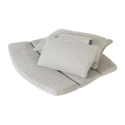 Conjunto de cojines para Butaca Lounge Breeze respaldo alto, Focus light grey*Cane-line Online
