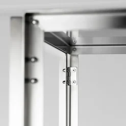 Consola Foldable 124×60 cm, Acero inoxidable cepillado*Kristina Dam Studio Outlet