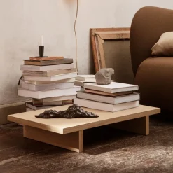 display table Mesa auxiliar Kona, Oak natural veneer*Ferm Living