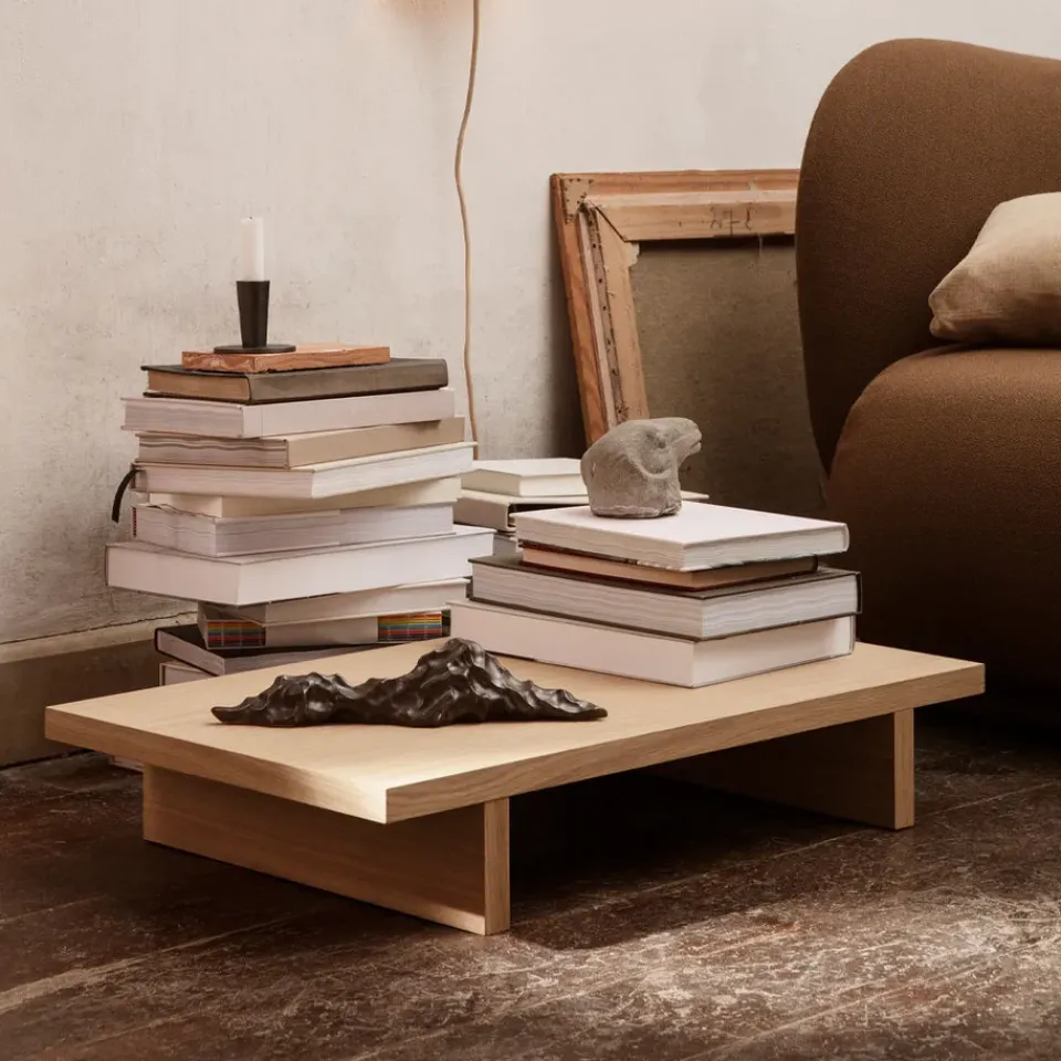 display table Mesa auxiliar Kona, Oak natural veneer*Ferm Living