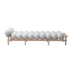 Diván Dag, Haya-Barnum bouclé 01 Off white*Gärsnäs