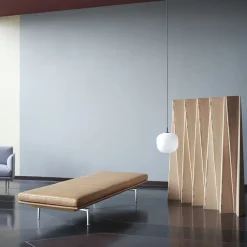 Diván Outline, Refine leather cognac-Black*Muuto Outlet