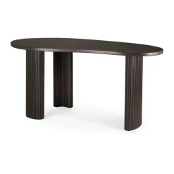 Escritorio Boomerang, Caoba teñida en oscuro, 160x83x76 cm*Ethnicraft Hot
