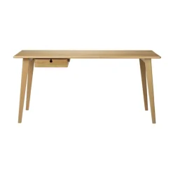 Escritorio C67 Butler, Oak nature lacquered, 60x156 cm*FDB Møbler Sale