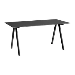 Escritorio CPH10 2.0, 80x160 cm, Black laminate-roble chapado*HAY Outlet