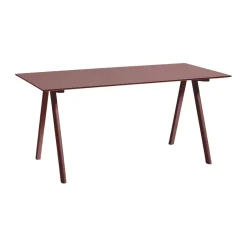 Escritorio CPH10 2.0, 80x160 cm, Burgundy linoleum-Bordeaux*HAY Clearance