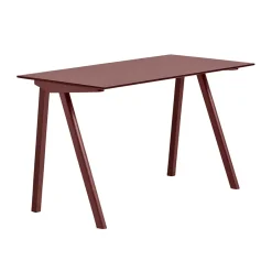 Escritorio CPH90 2.0, 65x130 cm, Burgundy linoleum-Bordeaux*HAY Outlet