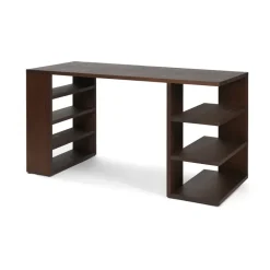 Escritorio Edre 137x65x73,5 cm, Pino teñido oscuro*Ferm Living Clearance