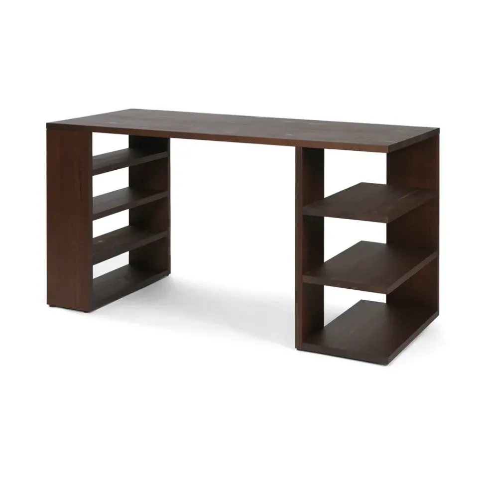 Escritorio Edre 137x65x73,5 cm, Pino teñido oscuro*Ferm Living Clearance