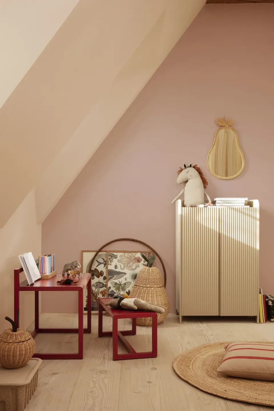 Escritorio Little Architect, Poppy red*Ferm Living Online