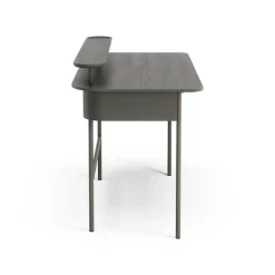 Escritorio Luna con cajón y estante, Roble tormenta*Swedese Sale
