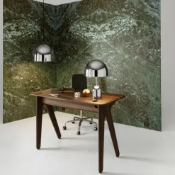 Escritorio Slab, Roble ahumado, 120 cm*Tom Dixon Discount