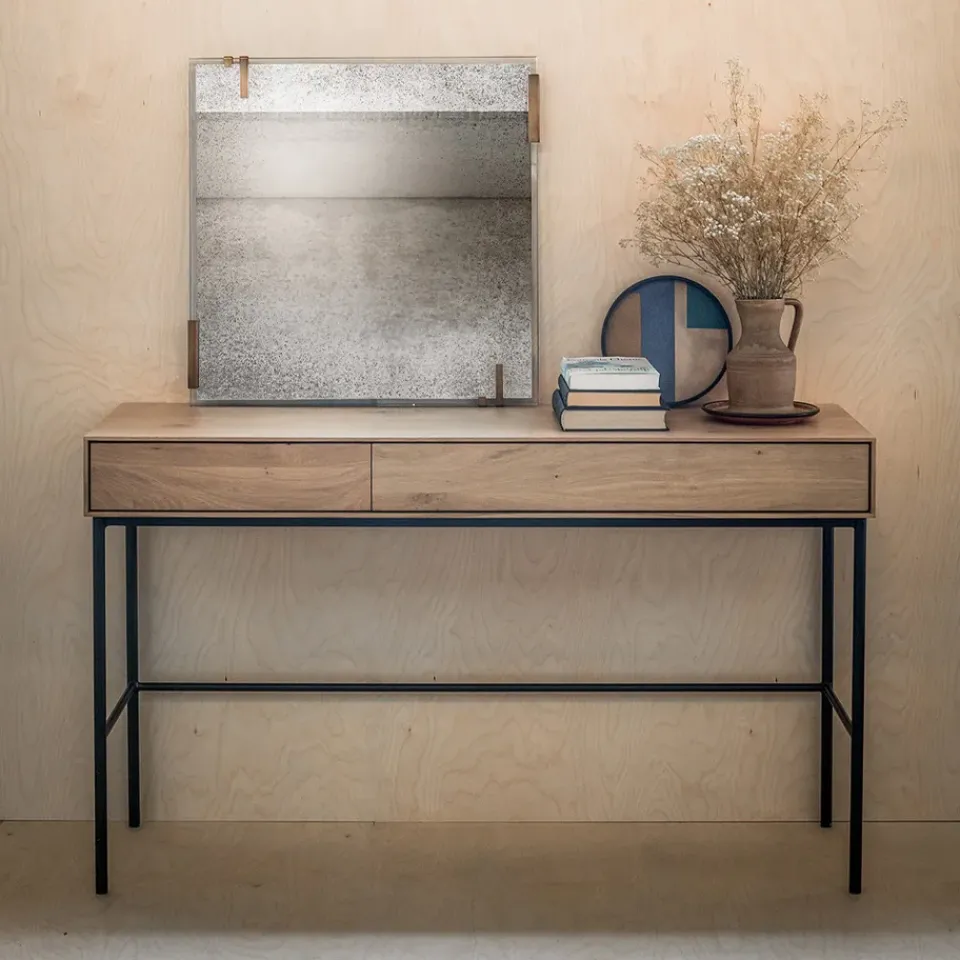 Escritorio Whitebird 77x127 cm, Roble 2 puertas*Ethnicraft Online
