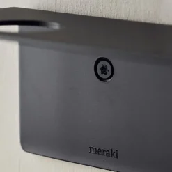 Estante con colgador de botellas y gancho , Acabado cepillado*Meraki Outlet