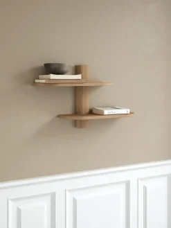 Estante de pared Bend , Roble, 50×18×40 cm*Andersen Furniture