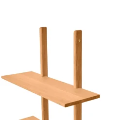 Estante de pared Essence, Roble natural aceitado, 70x25x140 cm*Andersen Furniture Discount