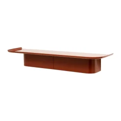 Estante de pared Korpus 7 hooks L, Brick red*HAY Clearance