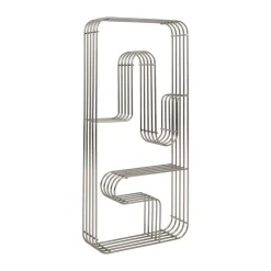 Estante de pared rectangular Curva, Plata*AYTM Online