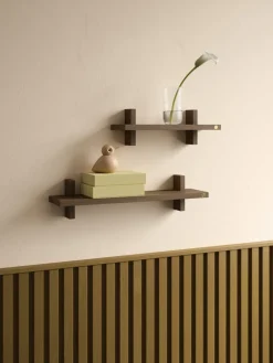Estante de pared Treat individual, Roble ahumado aceitado, 50×12×11,2 cm*Andersen Furniture Sale