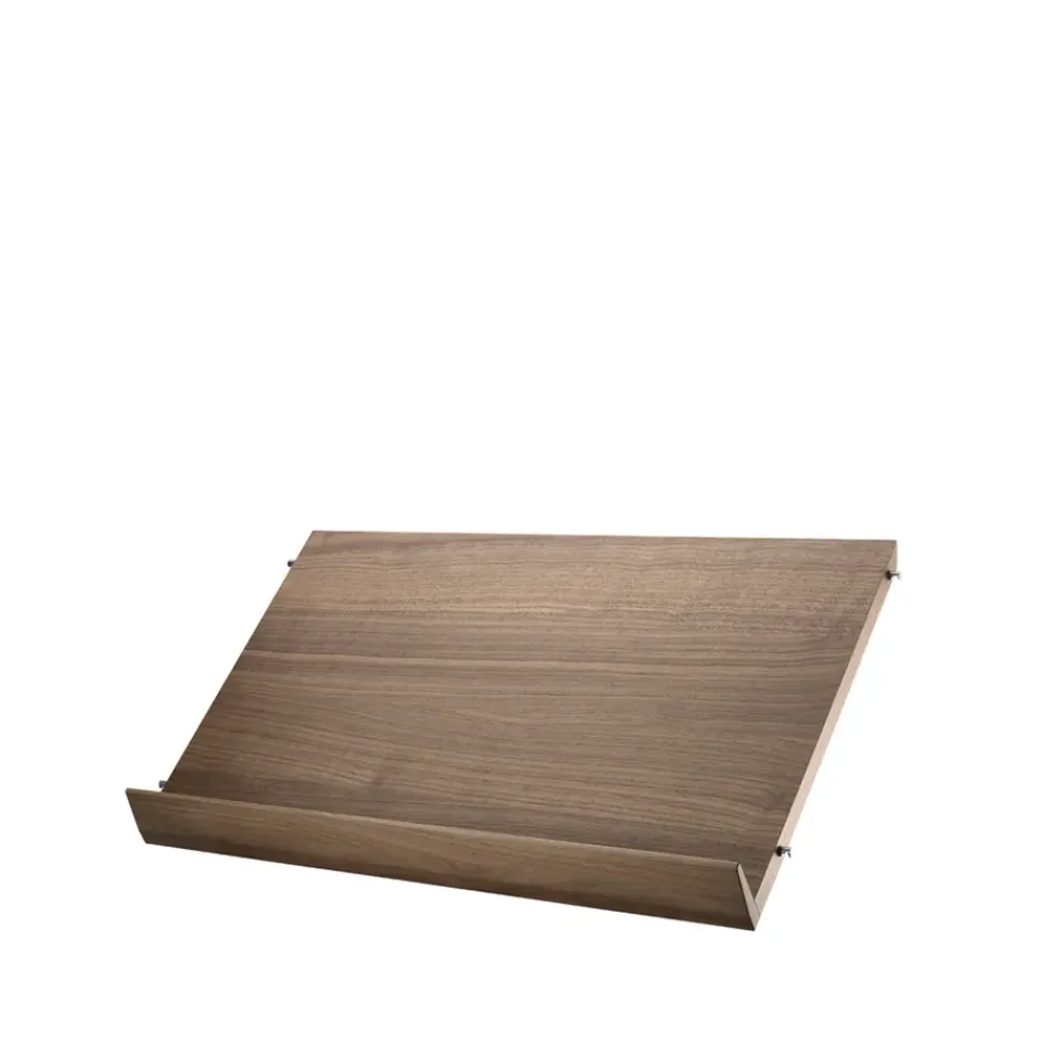 Estante para revistero madera, Nogal, 58x30 cm*String Outlet