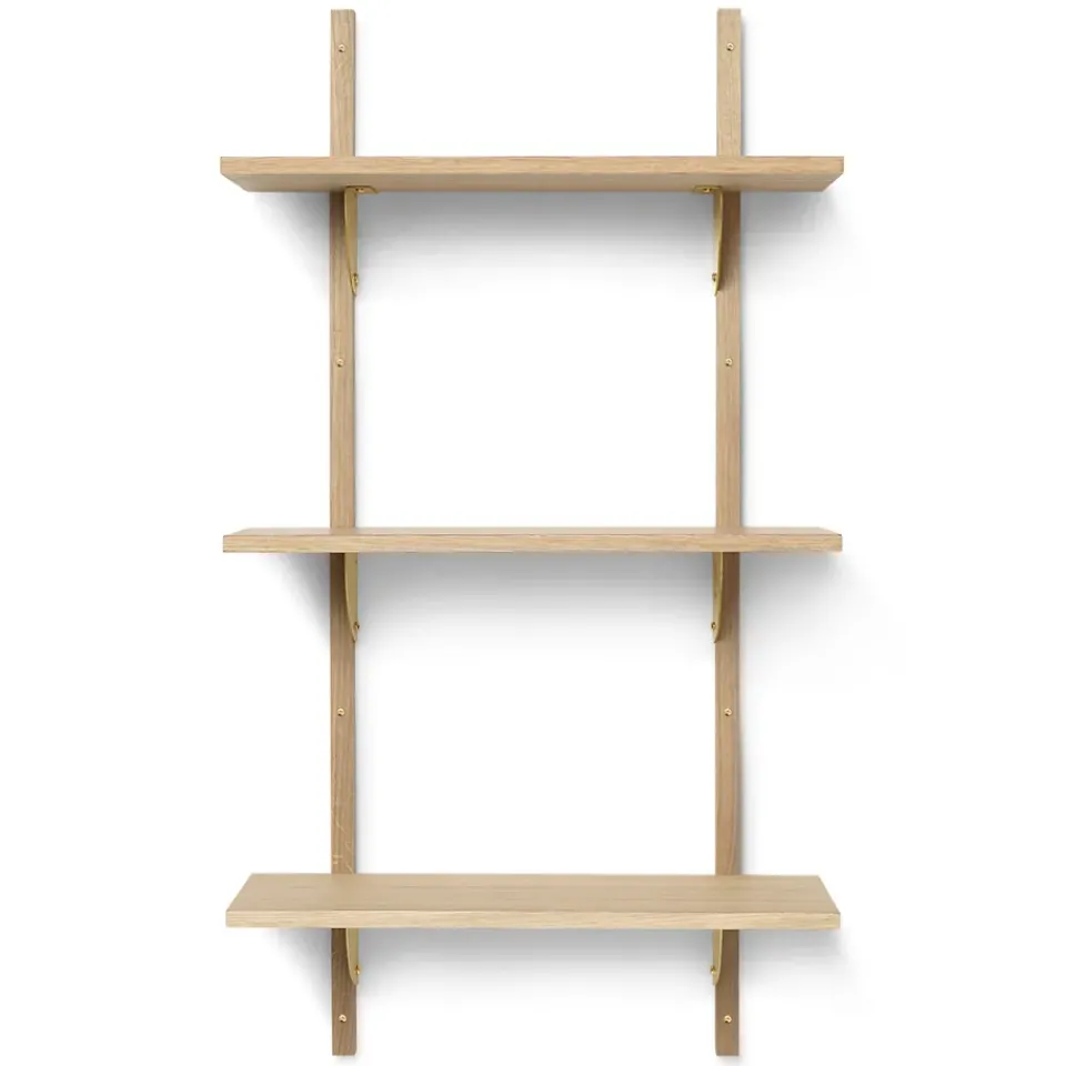 Estante Sector S/L, Roble-latón*Ferm Living Outlet