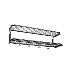 Estante sombrerero Classic 650, /cromo, 2 niveles, 90 cm*Essem Design Clearance