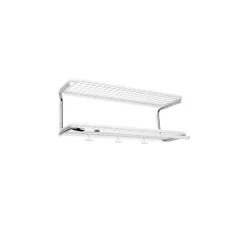 Estante sombrerero Classic 650, /cromo, 2 niveles, 70 cm*Essem Design