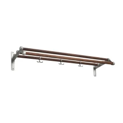 Estante sombrerero Nostalgi 291, Nogal, base de aluminio*Essem Design