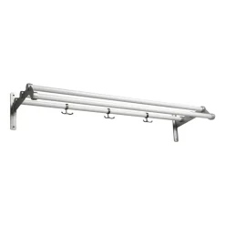 Estante sombrerero Nostalgi 291 100 cm, blanco-aluminio*Essem Design Clearance