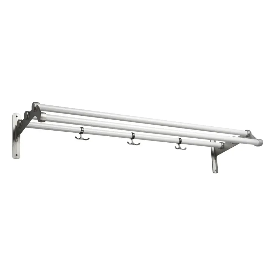 Estante sombrerero Nostalgi 291 100 cm, blanco-aluminio*Essem Design Clearance