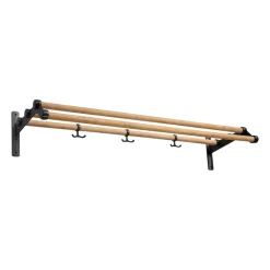 Estante sombrerero Nostalgi 291 100 cm, bambú-negro*Essem Design Clearance