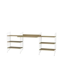 Estante , Roble, 58x30 cm, paquete de 3*String Sale