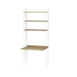 Estante , Roble, 78x30 cm, paquete de 3*String