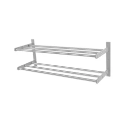 Estante zapatero 12, Acero, aluminio*Scherlin Outlet
