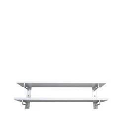 Estante zapatero 7, , pared, aluminio, 2 niveles*Scherlin Outlet