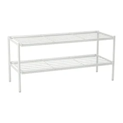 Estante zapatero Nod 80x30x37 cm, White*Scandi Living Outlet