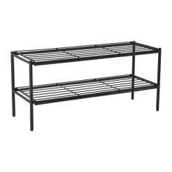 Estante zapatero Nod 80x30x37 cm, Black*Scandi Living
